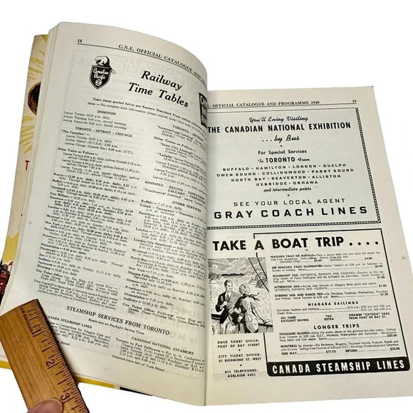 Canadian National Exhibition CNE 1948 Official Souvenir  Catalogue Program - Picture 7 of 12